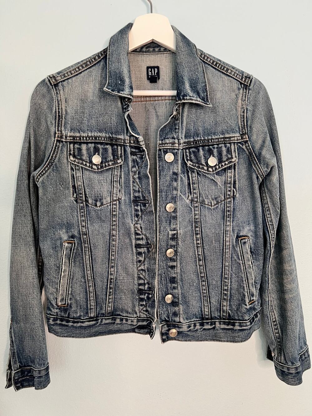 GAP Women's Denim Jacket XS Petite